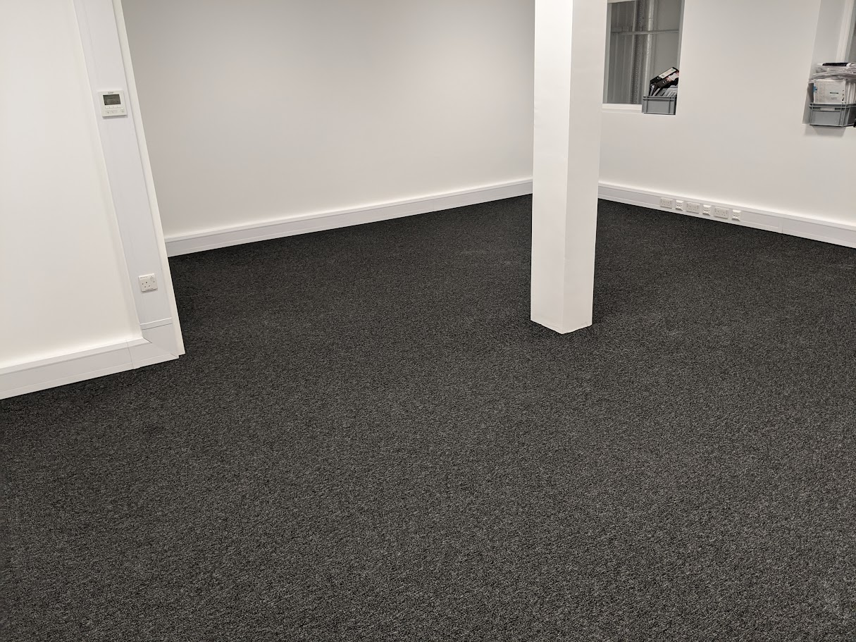 Carpet Tile Installation Image