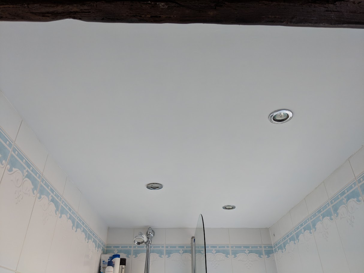 Bathroom ceiling