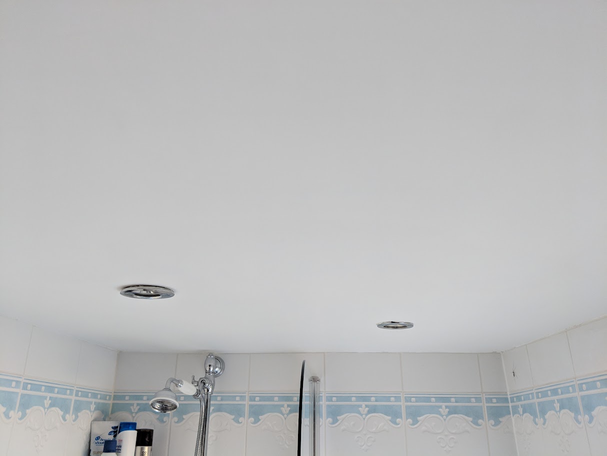 Bathroom ceiling