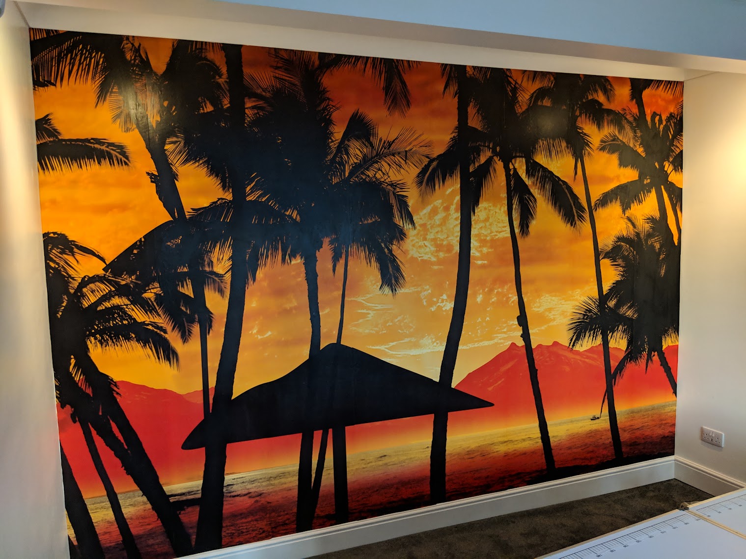 Sunset Mural Wallpaper